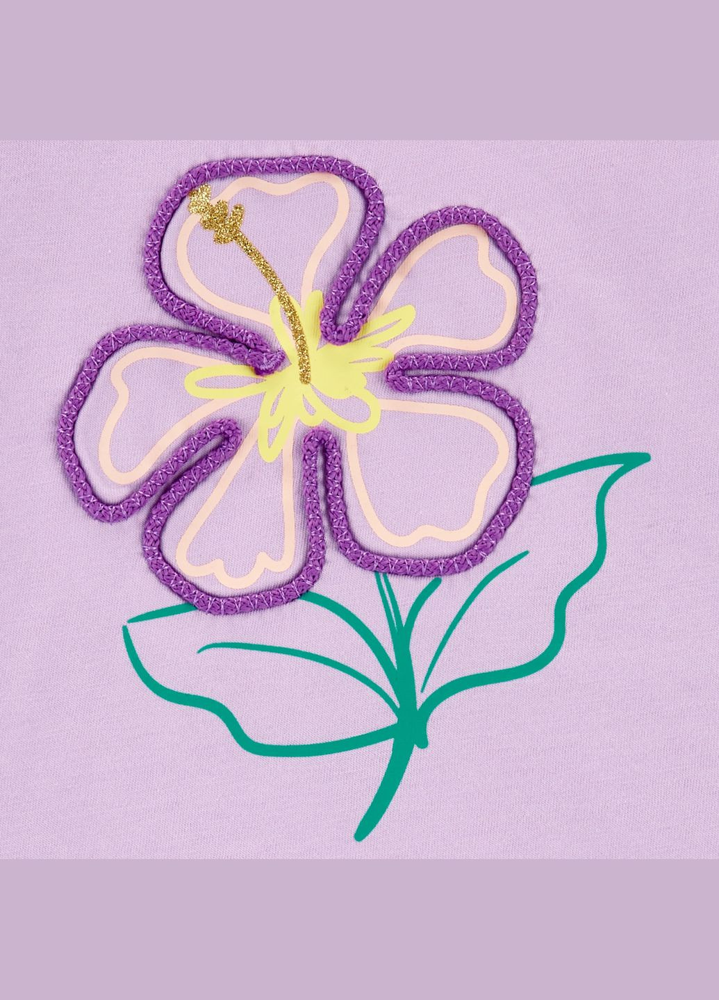 Фиолетовая летняя футболка для девочки 76-81 см (1q993710_) Carter's