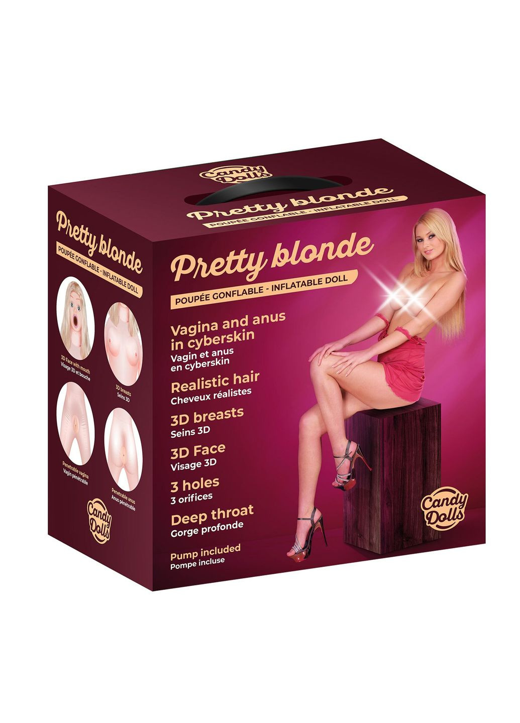 Надувная кукла Pretty Blonde Candy Dolls (371800173)