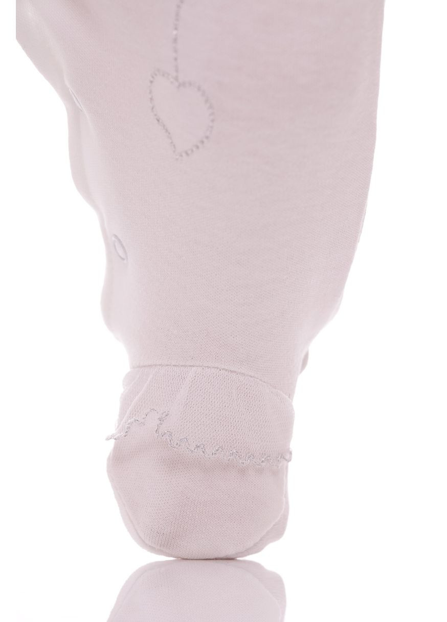 Человечек для девочки трикотажный с чепчиком белый 62 см (27093) BABYKROHA (297200413)