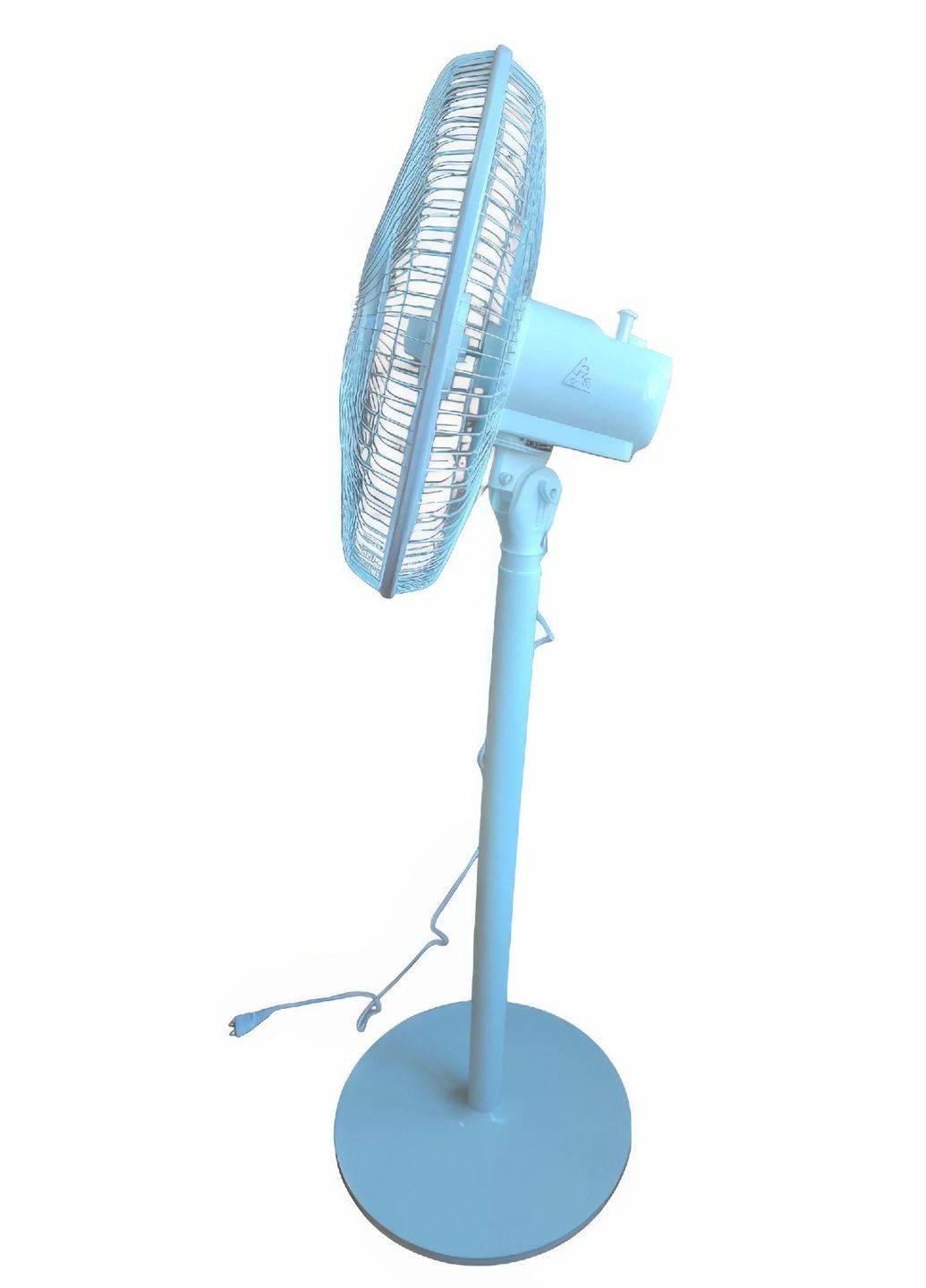 Вентилятор AT-40 40см, 5 лопатей, 3 швидкості, білий No Brand (335821726)