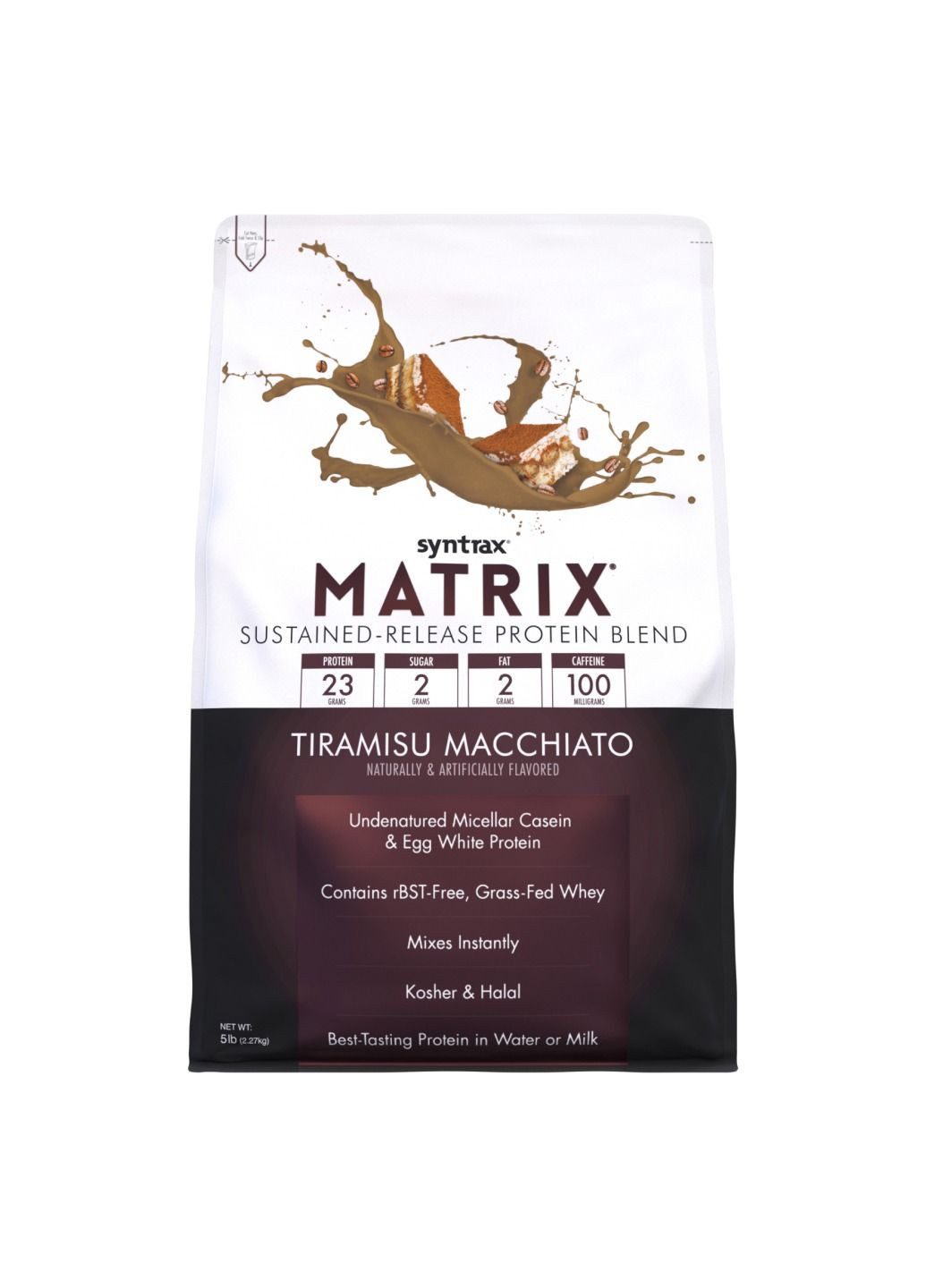 Протеїн Matrix 5.0 - 2270g Tiramisu Macchiato Syntrax (280932948)