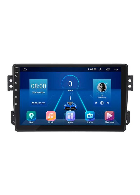 Штатная магнитола для Opel Agila B 2008-2014 экран 9" 6/128Gb 4G Wi-Fi GPS Top 9шт Lesko (336194553)