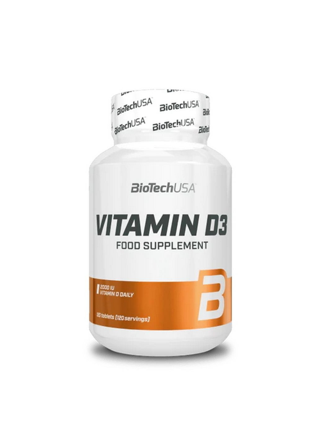 Витамины и минералы Vitamin D3, 120 таблеток Biotech (293339502)