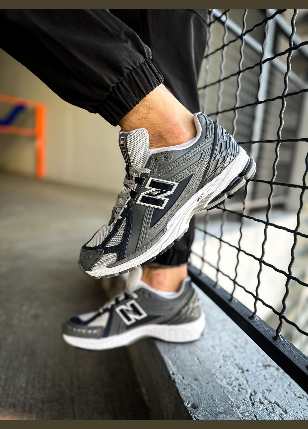 Сірі Осінні кросівки чоловічі new balance 1906r grey blue | нью беланс 1906r сірі сині No Brand