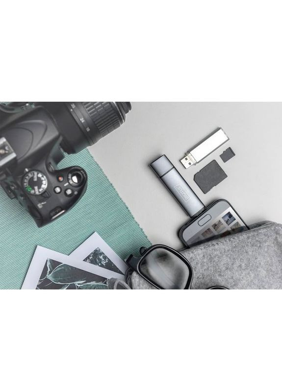 Кардидер USB-C/USB 3.0 SD/MicroSD (DA-70886) Digitus (322936629)