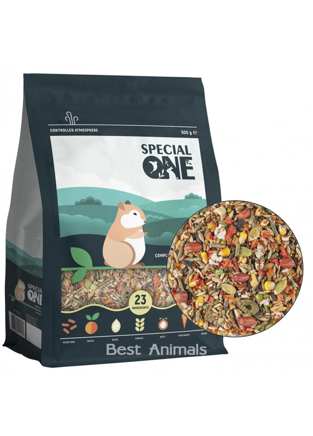 Корм для хом'яка Спешл Ван 500 г (4823082421169) Special One (362700999)