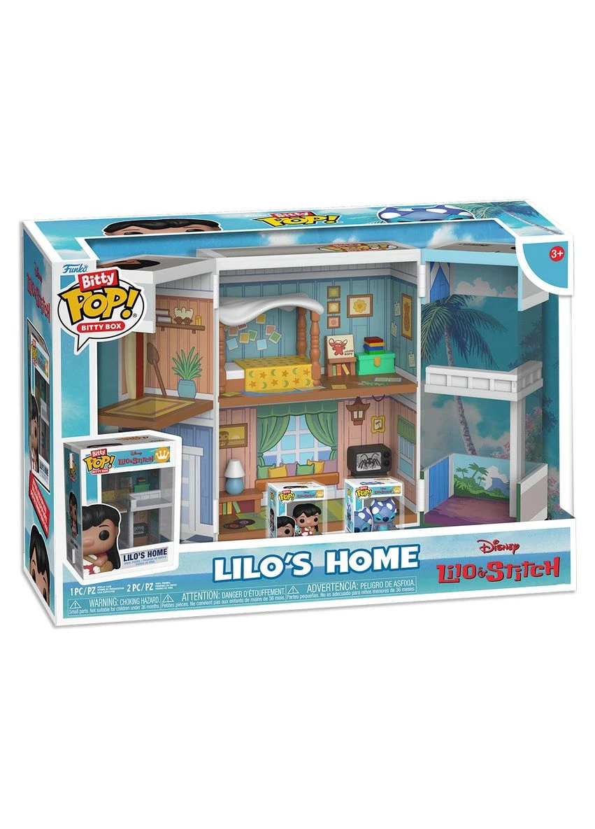 Игровой набор Bitty POP! Boxes серии Лило и Стич - Домик Лило (Срок доставки до 10 дней!) MIC (388559790)