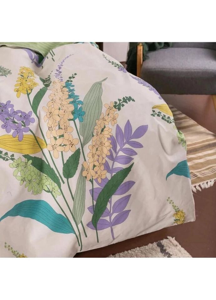 Постільна білизна сімейна Ранфорс 23224-S 210х143х2 см Viluta (327792036)