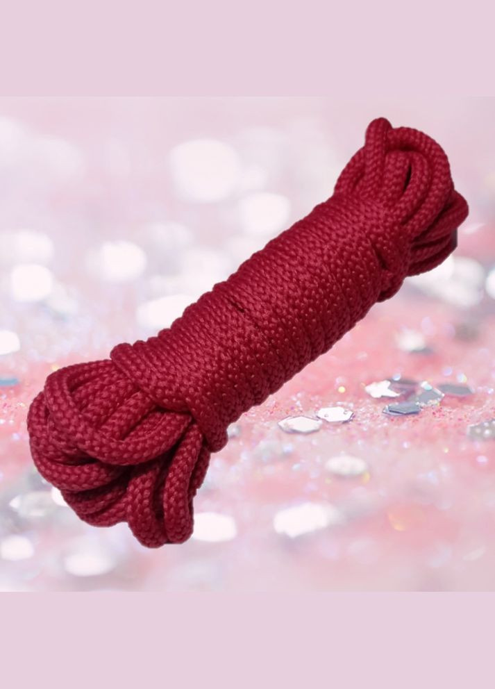 Мотузка для бондажу рожева "Fantazje BDSM 5 M" Boss Series (302243311)