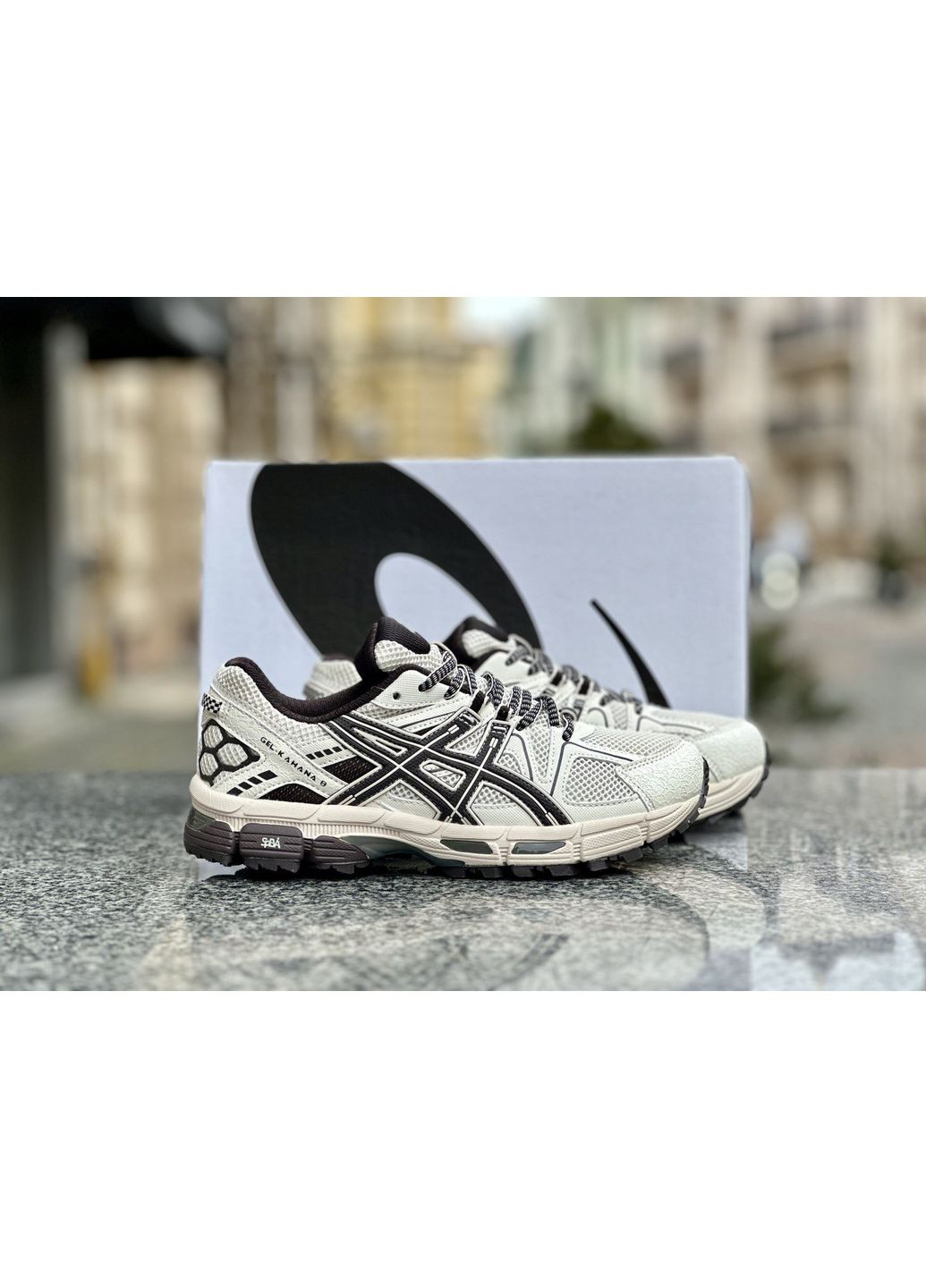 КРОСІВКИ ЖІНОЧІ ASICS GEL-KAHANA 8 BEIGE BLACK АСІКС ГЕЛЬ КАХАНО No Brand чорні демісезони (367167622)