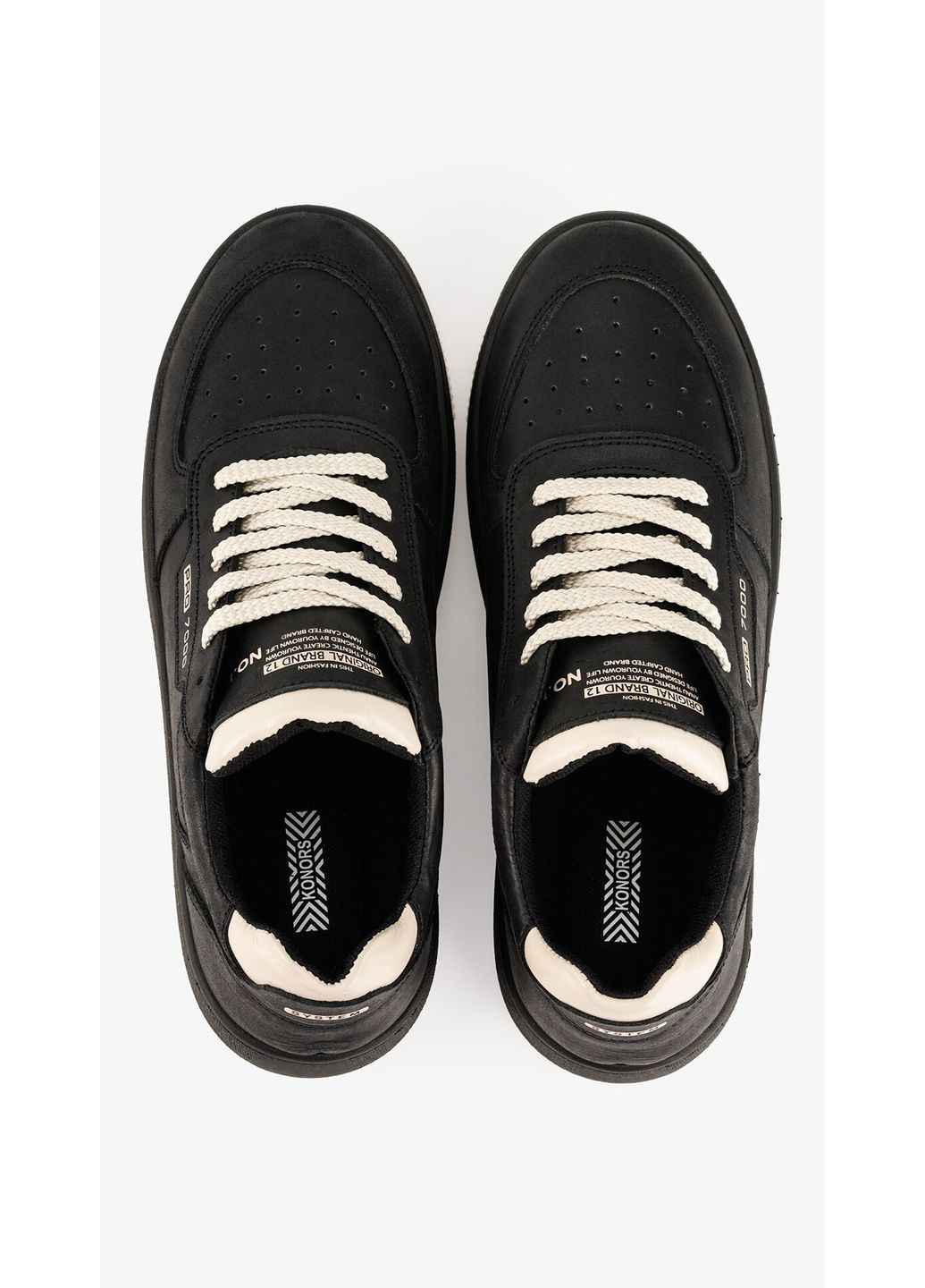 Черные кеды мужские черный shop (2000999250002) Konors