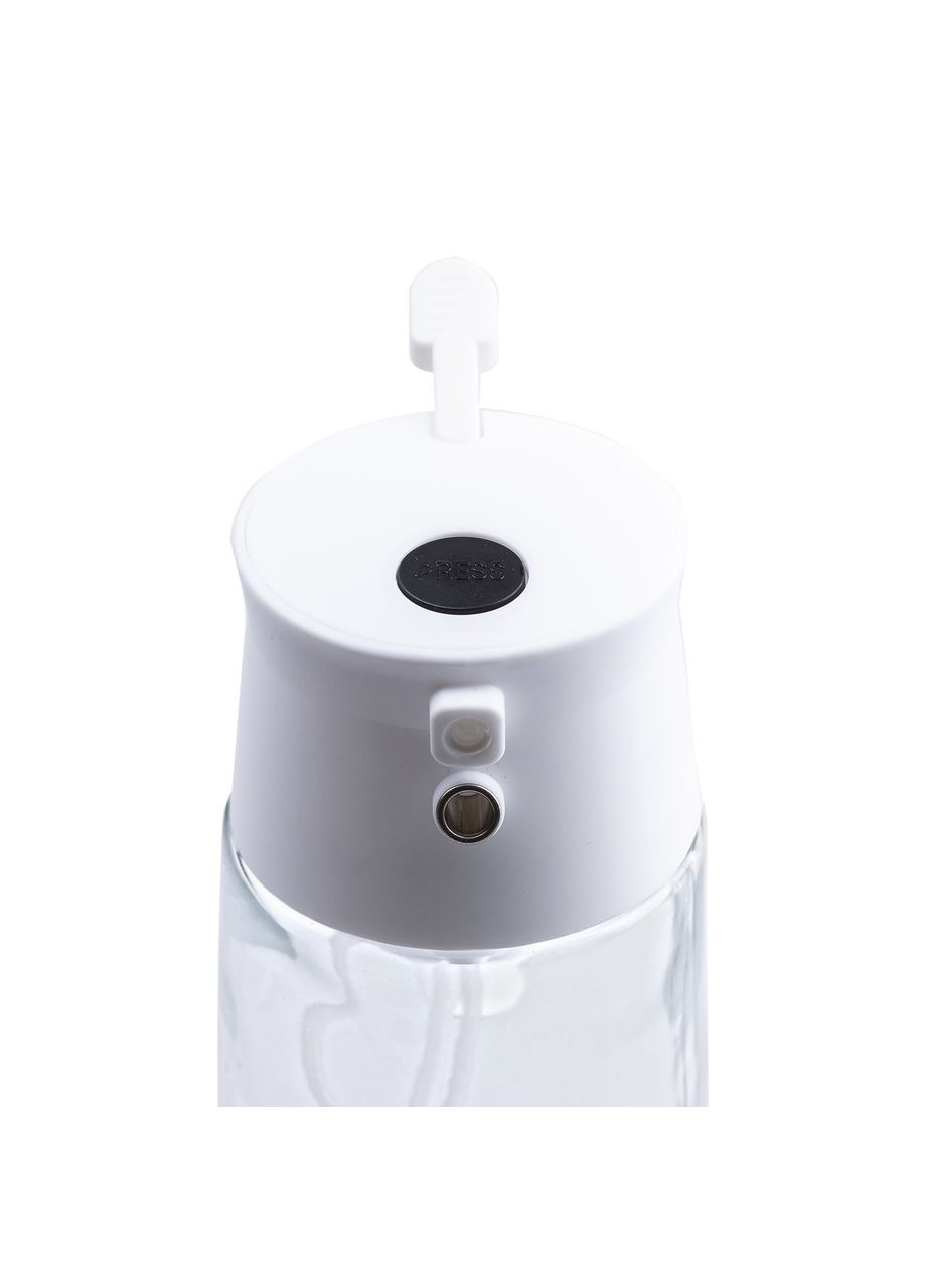 Пляшка для для олії та оцту з розпилювачем 500 мл біла HP16296W Jooki (358706627)