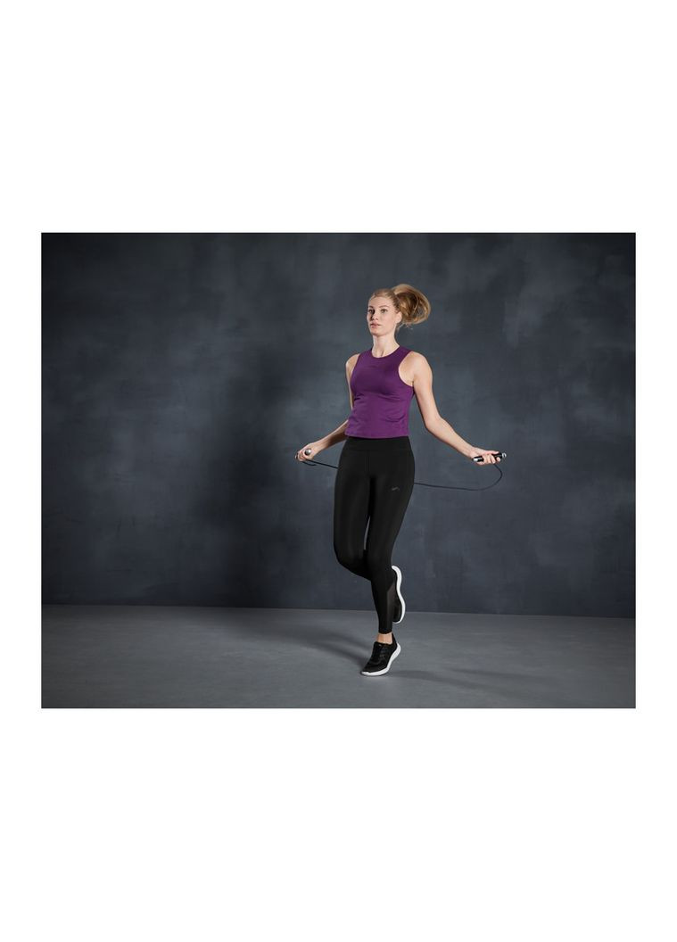 Спортивні легінси з кишенею для телефону для жінки LYCRA® 450167 чорний Crivit (332944515)