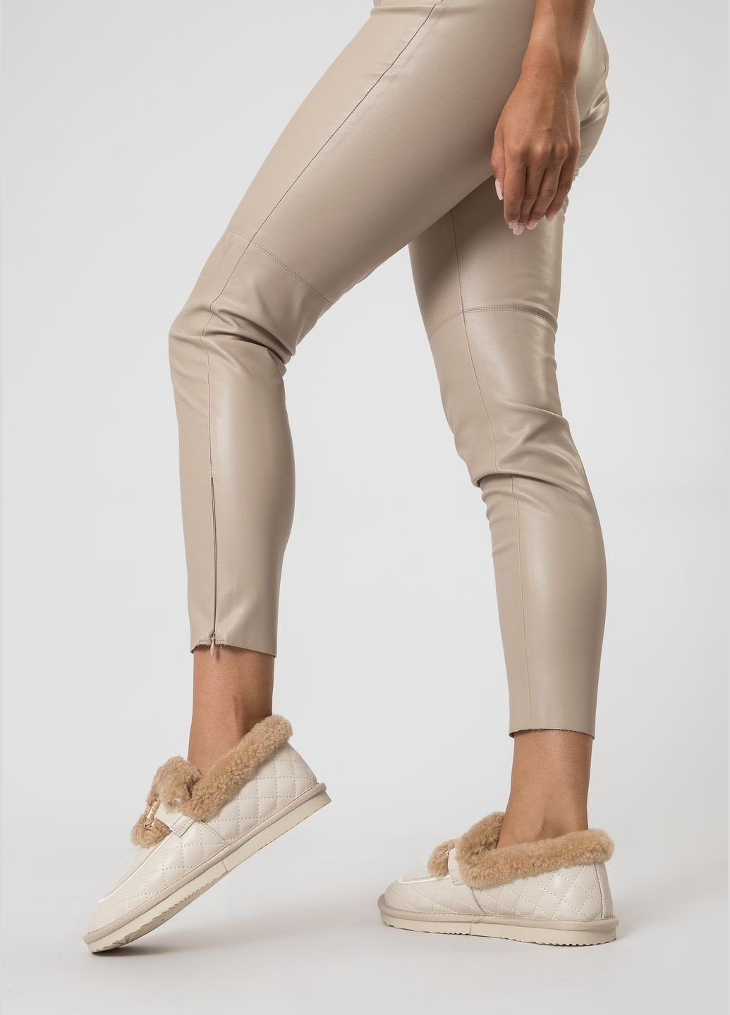 Gifanni Туфли (1762ЦА) бежевый з искусственная кожа, китай — зима (328915084)