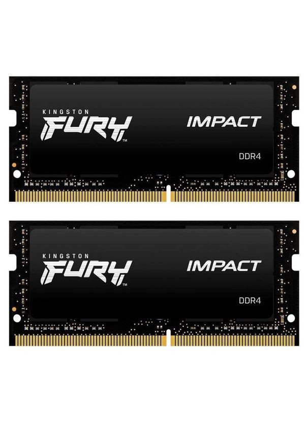 Устройство для ноутбуков 16 GB (2x8GB) SODIMM DDR4 3200 MHz Impact (KF432S20IBK2/16) Kingston FURY (315719381)