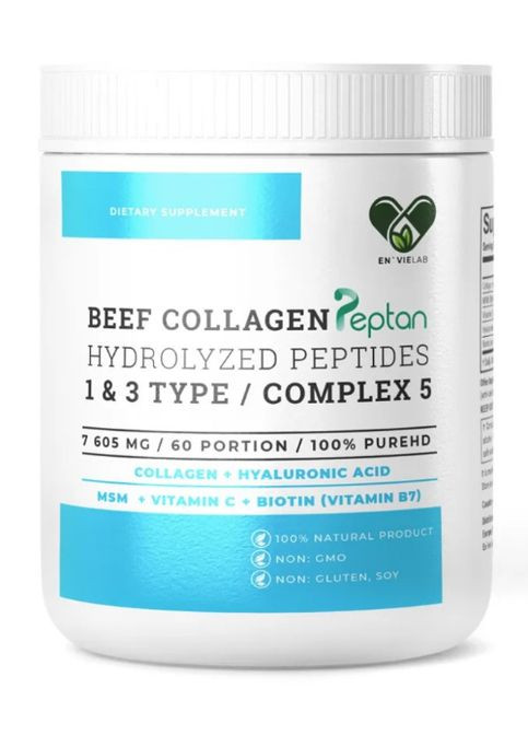 Beef Collagen Complex 5 (1&3 TYPE) 457 g /60 servings/ Pure En`vie Lab (302654070)