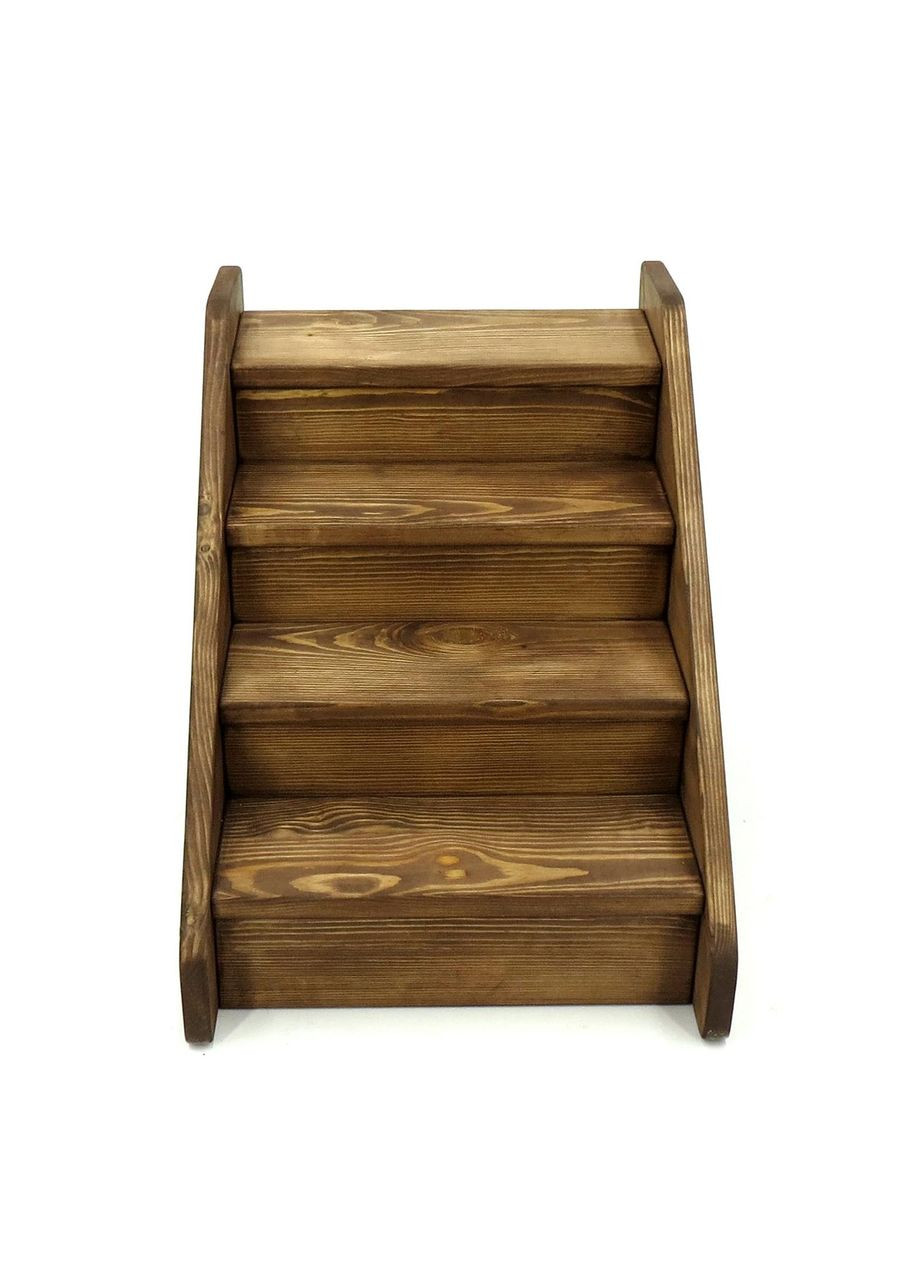 Лестница для собак из дерева Биндура капучино (ТУС-000509) No Brand (328605328)