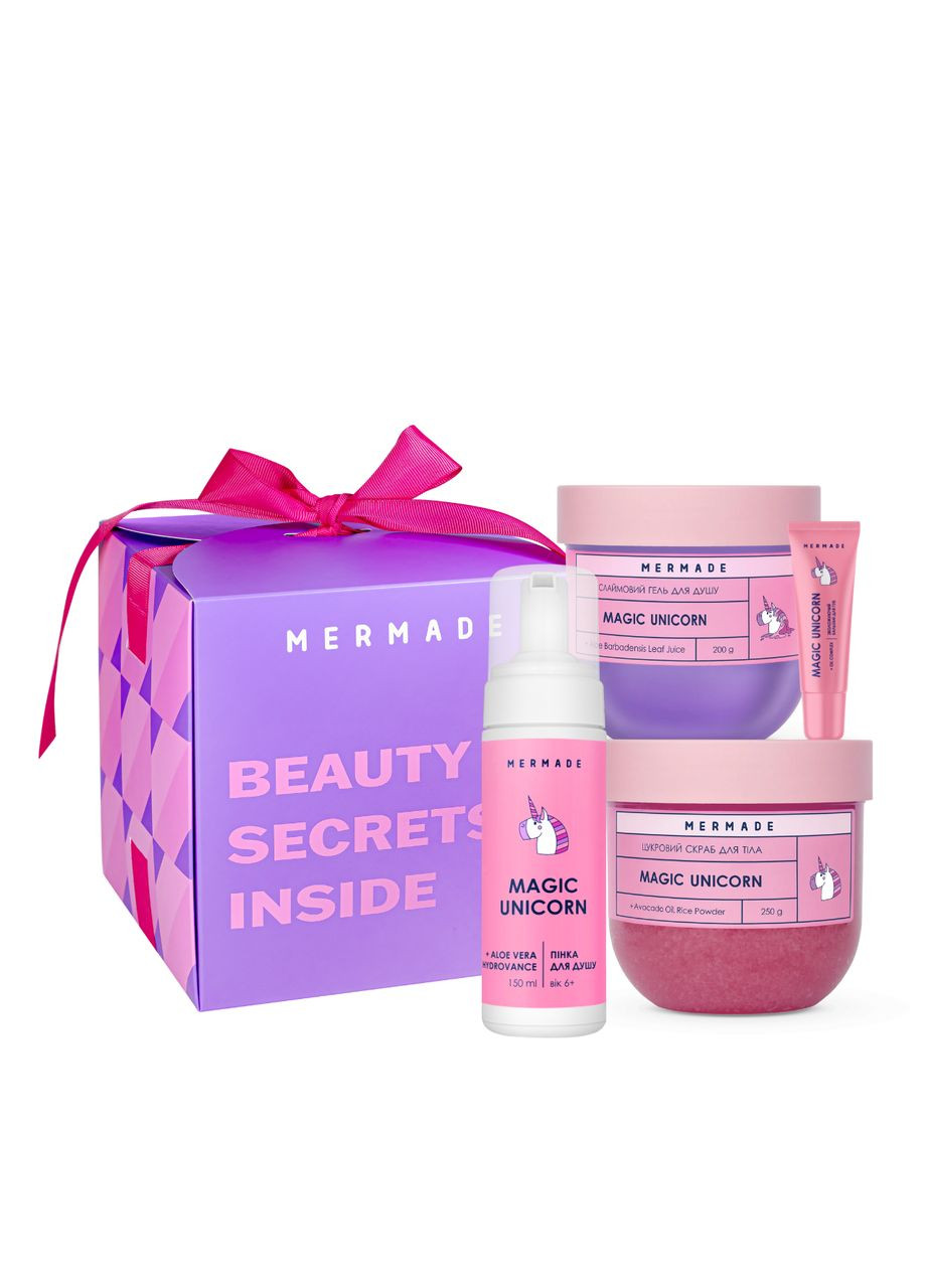 Подарочный набор косметики по уходу за телом Magic Unicorn Party для женщин MERMADE (368834062)