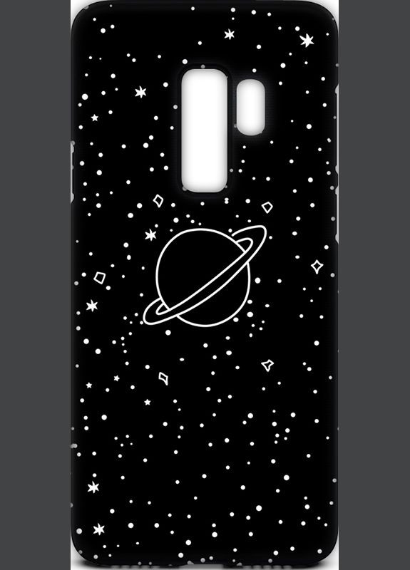 Чехол-накладка Cartoon Soft Silicone TPU Case Samsung Galaxy S9+ Saturn Black Toto (301508446)