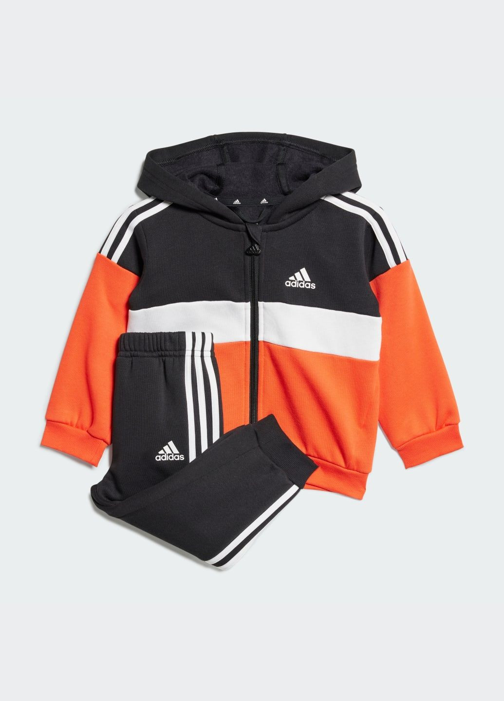 Спортивний костюм Tiberio 3-Stripes Colorblock Fleece Kids adidas (322183046)