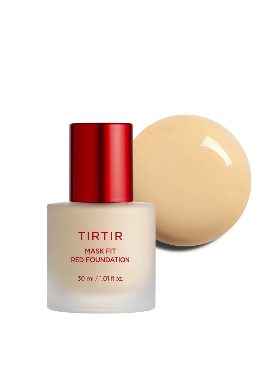 Стійкий тональний крем з натуральним покриттям Mask Fit Red Foundation 21N Ivory 30 ml TIRTIR (362962072)