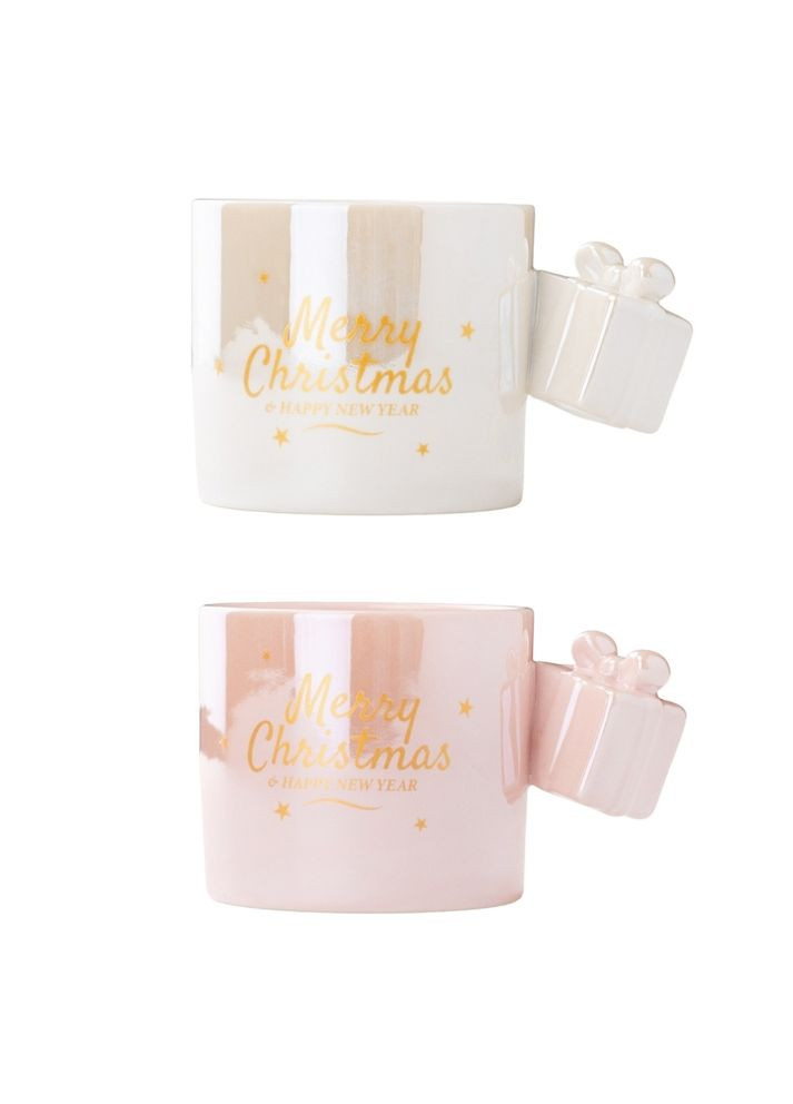 Кружка керамическая Рождественский подарок, 350 мл No Brand (299776090)