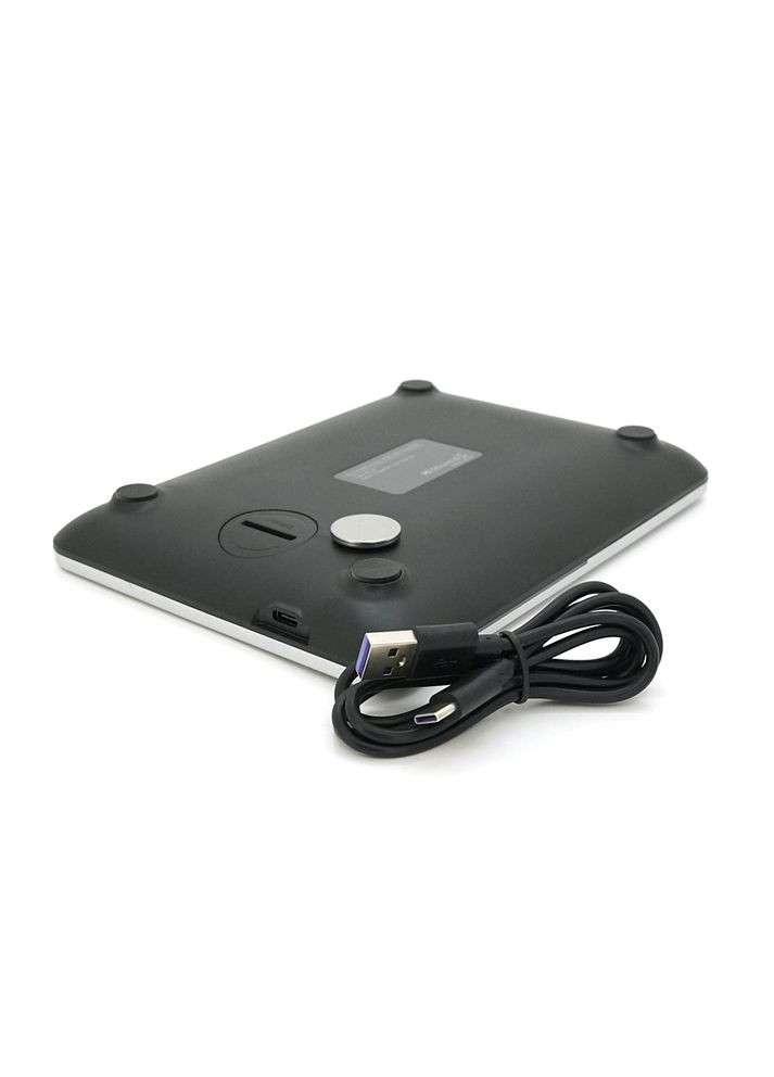 Бездротова зарядка+годинник R-11 4в1, під телефон+годинник+навушники, Black/Silver, Box Voltronic (360402775)