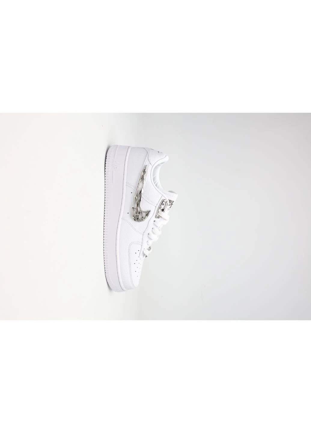 Сірі літні кросівки nike air force 1 low molten metal silver найк аір форс 1 сірі No Brand