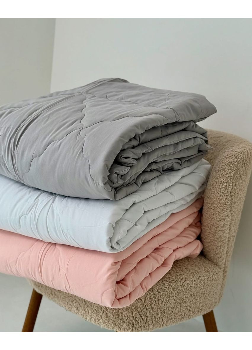 Одеяло двуспальное Home 21334 180х215 см персиковое DUSHKA (365964893)