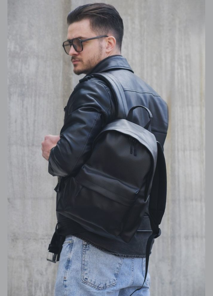 Рюкзак чорний Сompact Сrocodile Black Without (327795802)