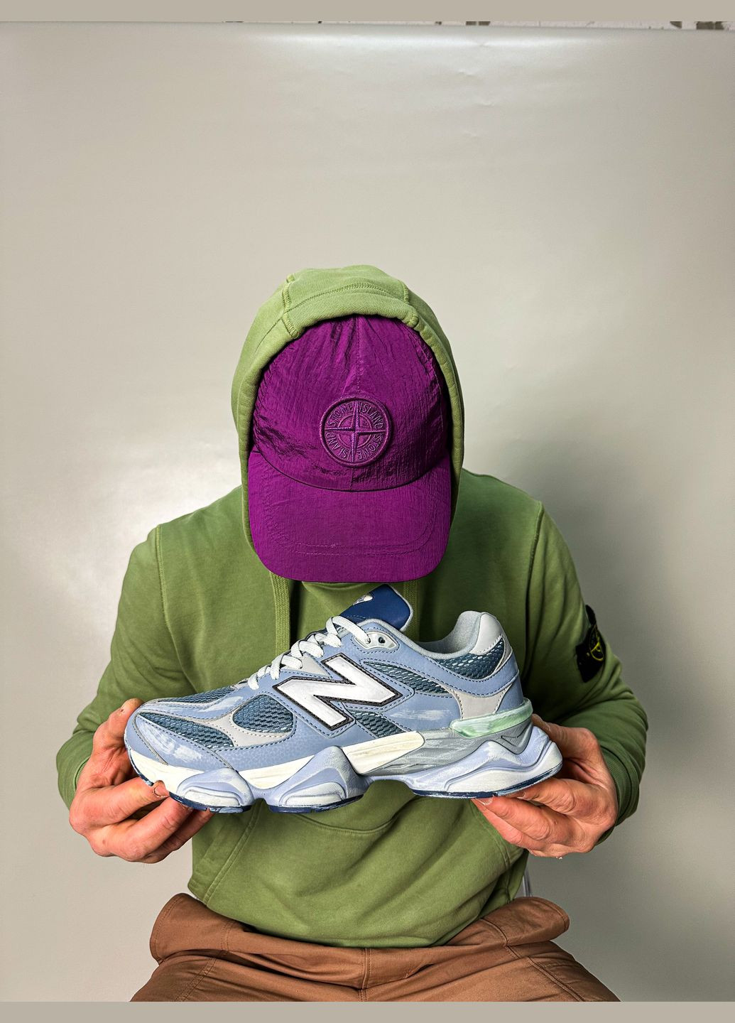 Сірі Осінні кросівки чоловічі і жіночі new balance 9060 arctic grey | нью баланс 9060 сірі No Brand