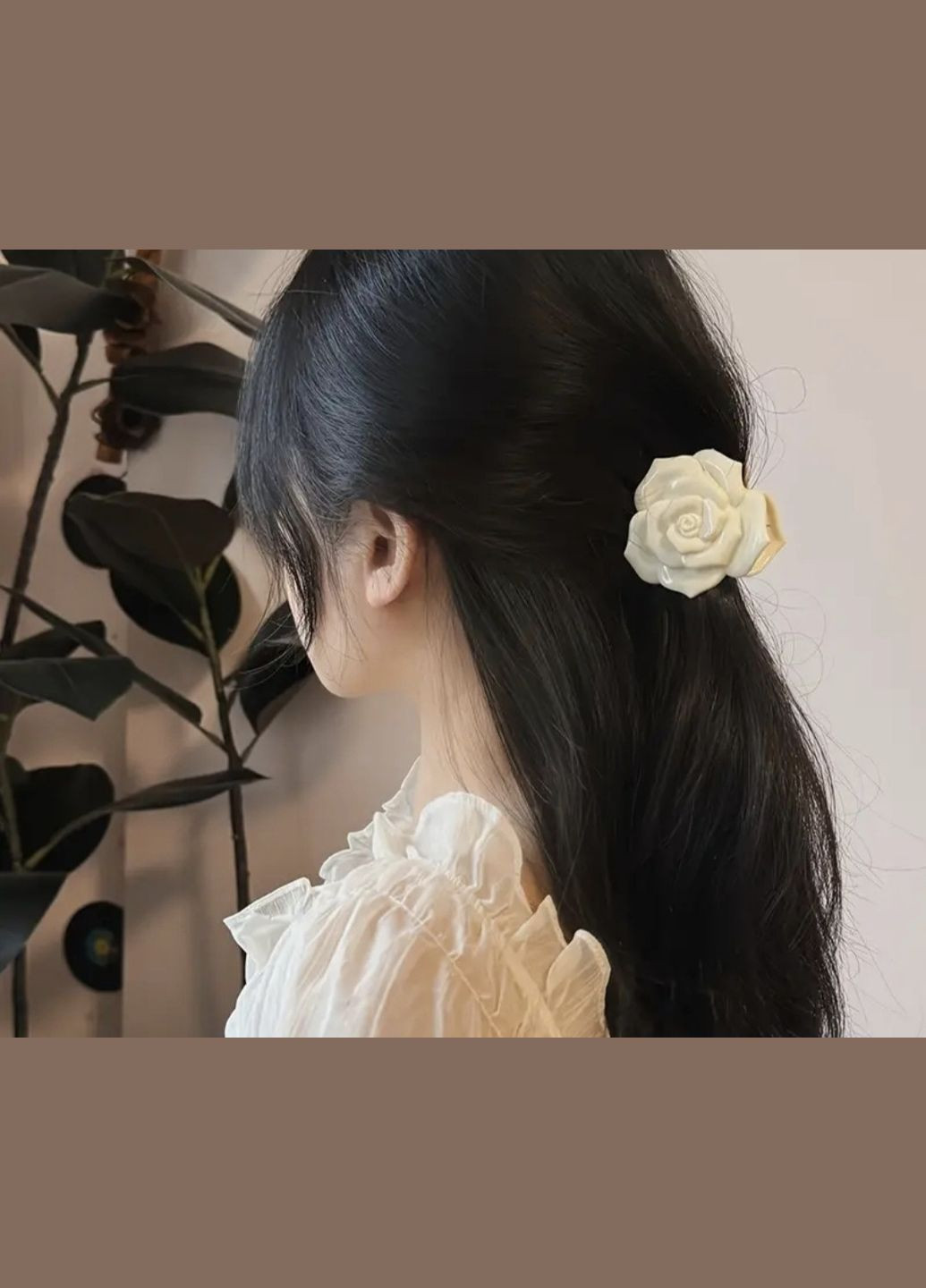 Заколка-крабік Троянда China (351897583)