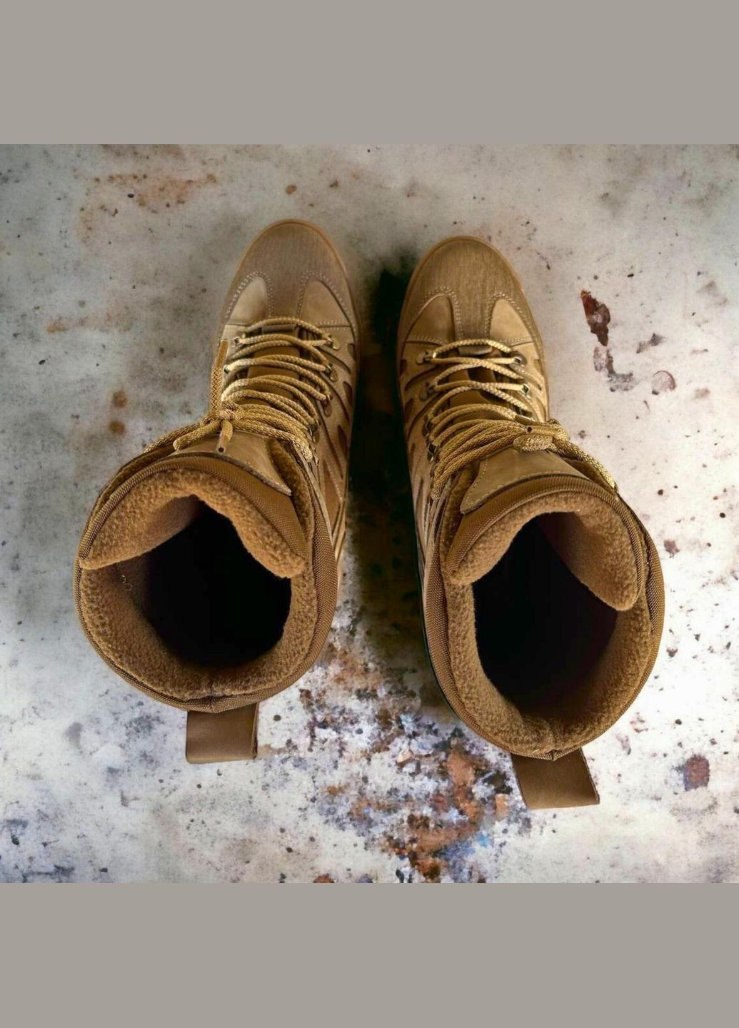 Чоловічі Тактичні Зимові Берці. 36-49р Койот. Спеціальна трекінгова підошва! DSZM-1019 No Brand (301148258)