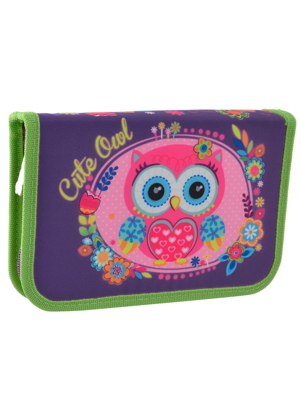 Пенал твердий одинарний без клапана HP-02 "Little Owl" (532010) Smart (336181369)