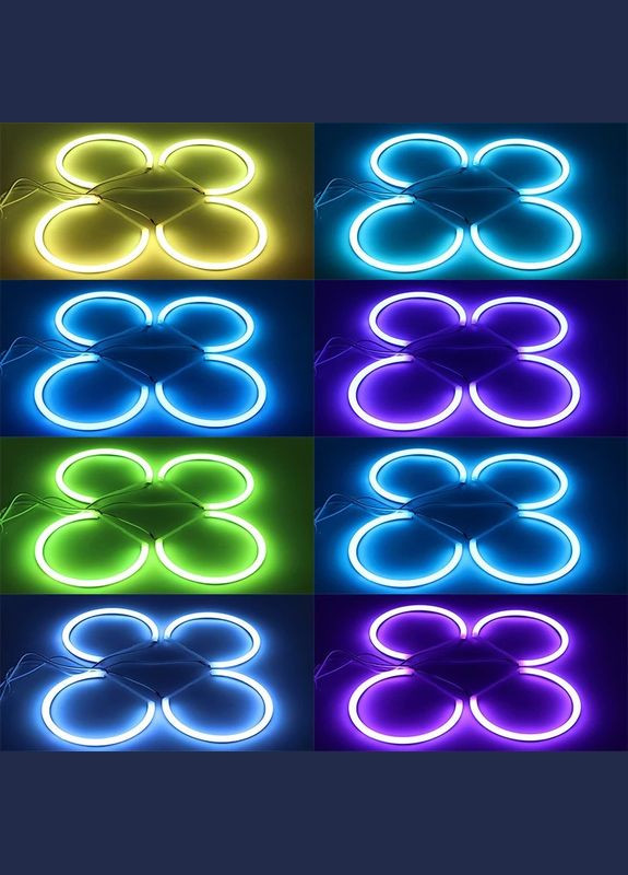 Ангельские глаза RGB E46 Bluetooth Angel Eyes BMW (337345596)