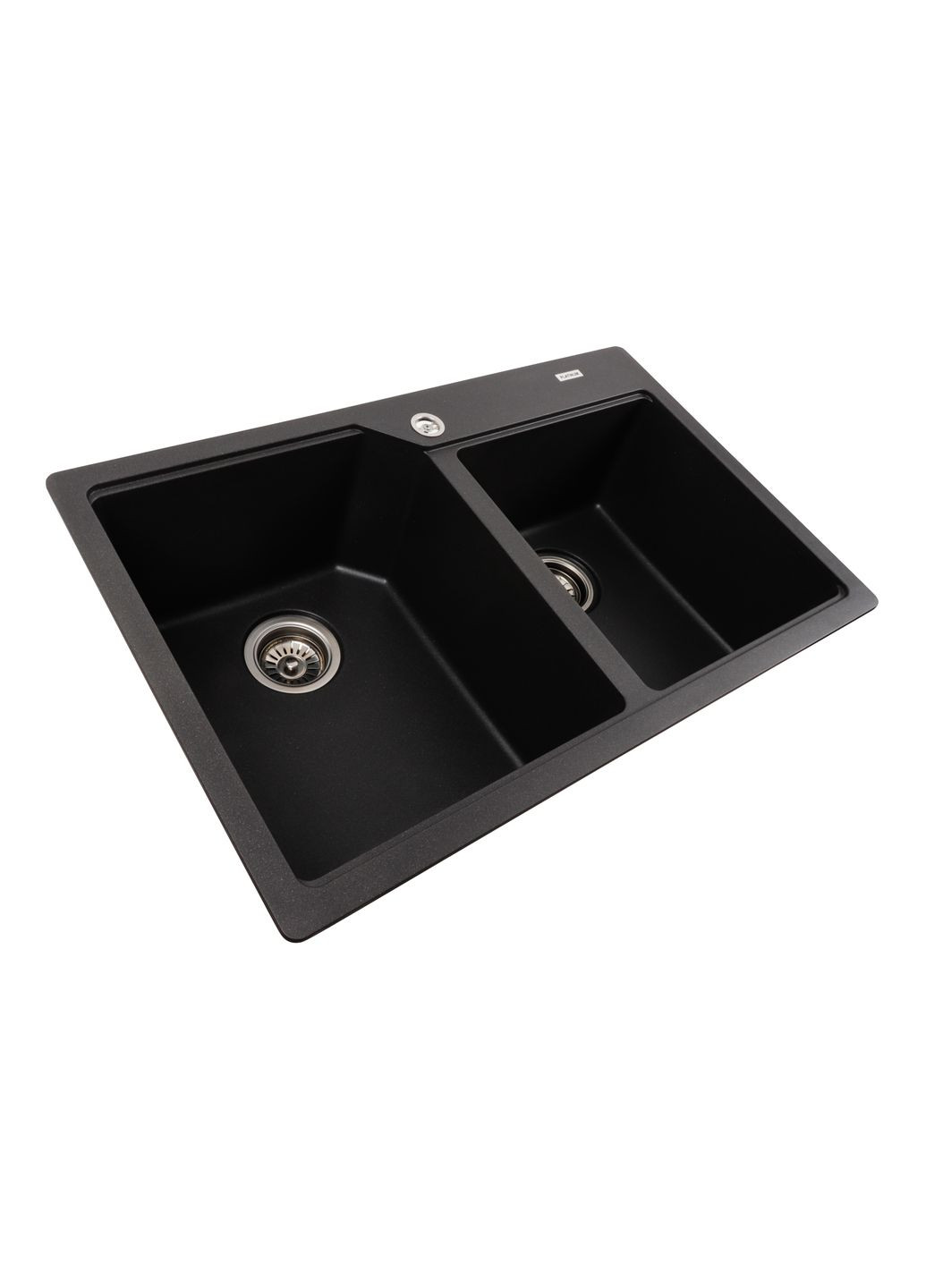 Гранітна мийка для кухні 7850 HARMONY матовий Моріон Platinum (277697072)