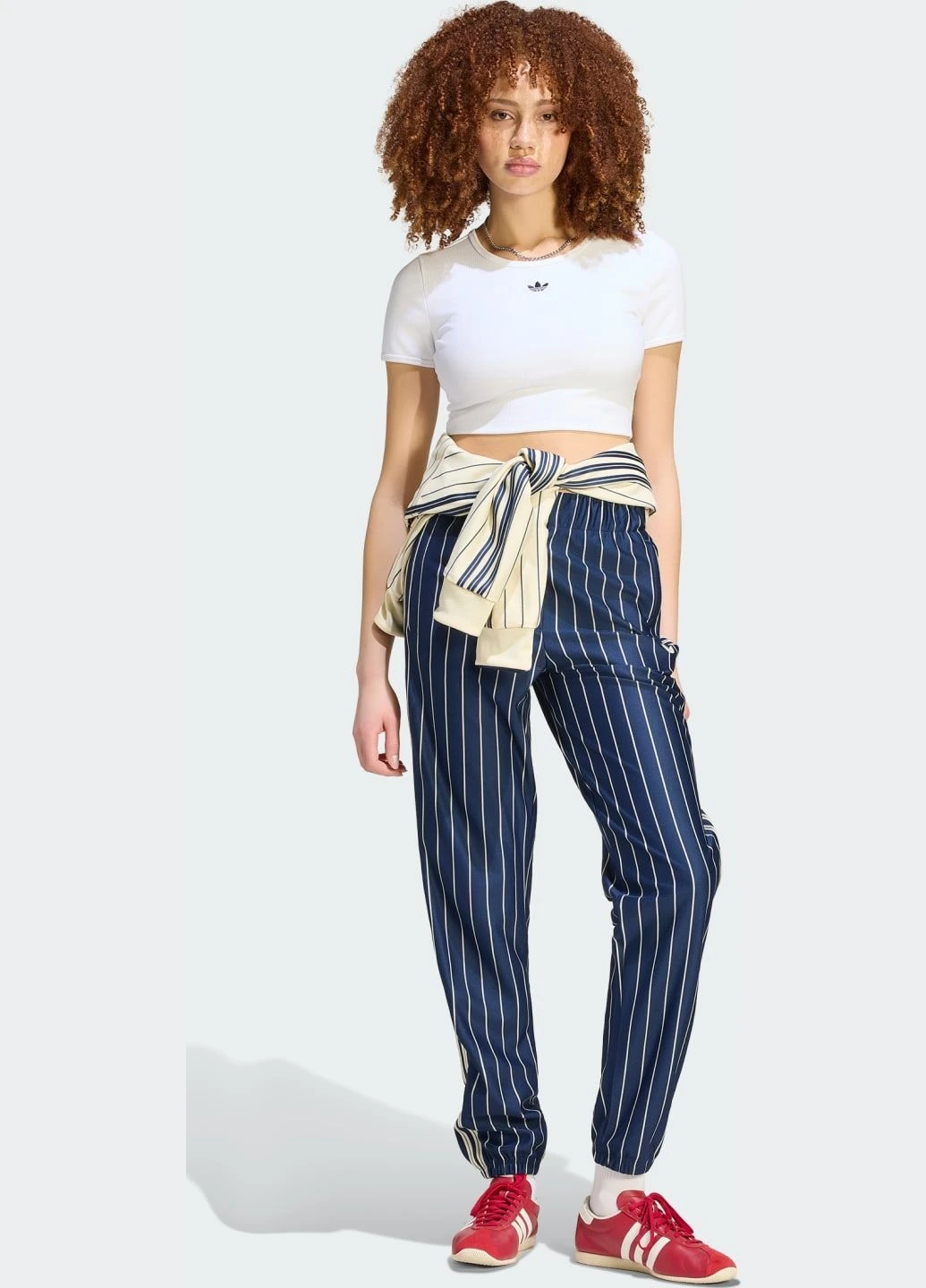 Спортивные брюки PINSTRIPE FIREBIRD adidas (398331962)