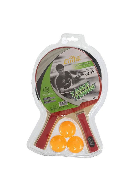 Набор для настольного тенниса CM-900 Черно-красный, (60437041) Cima (322735246)