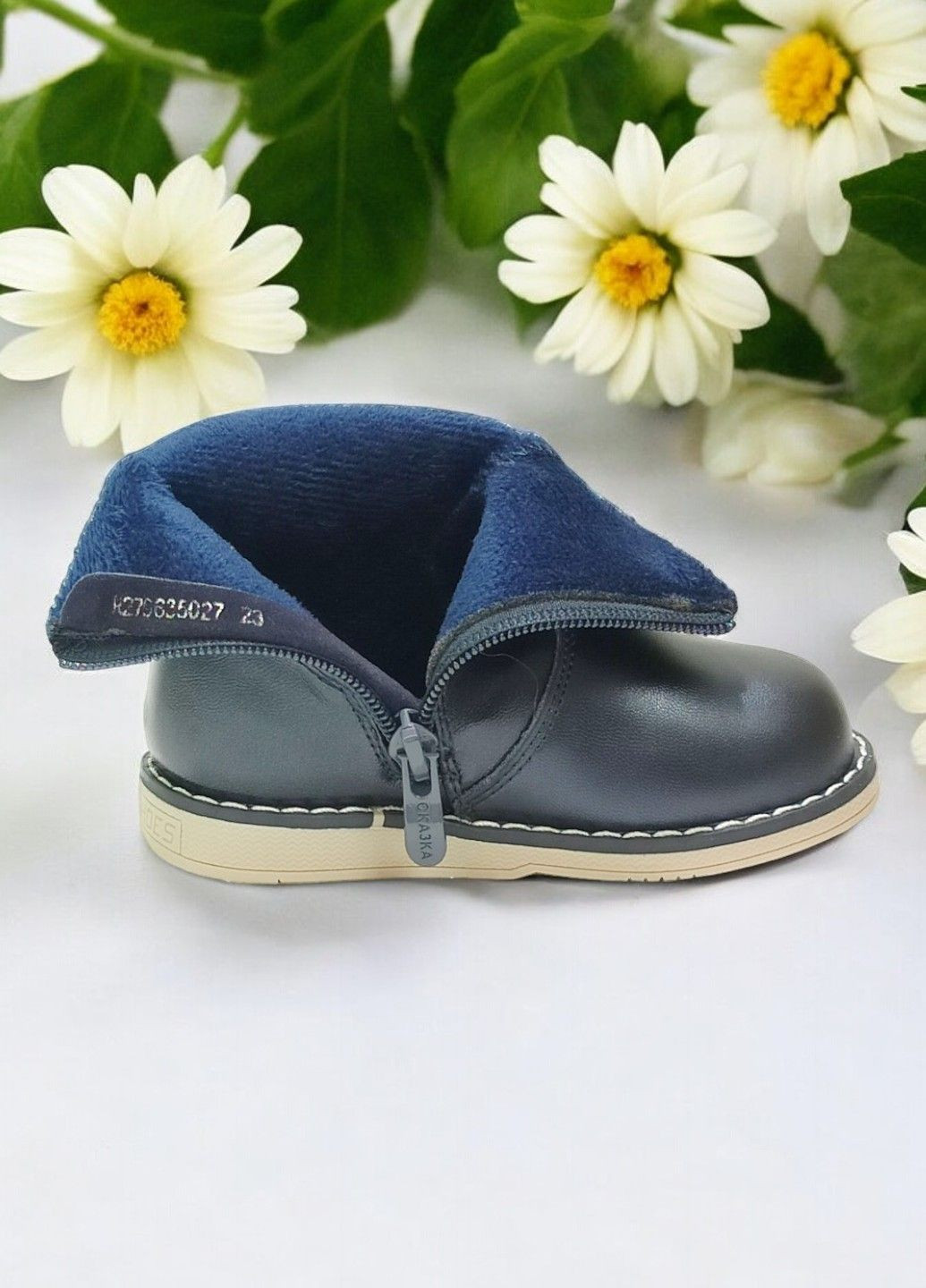 Черевики демісезонні для дівчинки утеплені на флісі Казка Сказка (304274456)