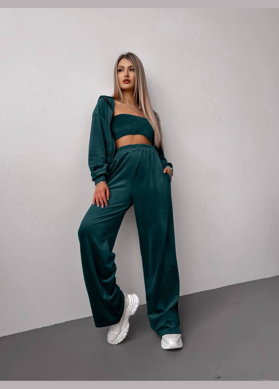 Велюровый костюм тройка popluzhnaya (301580453)