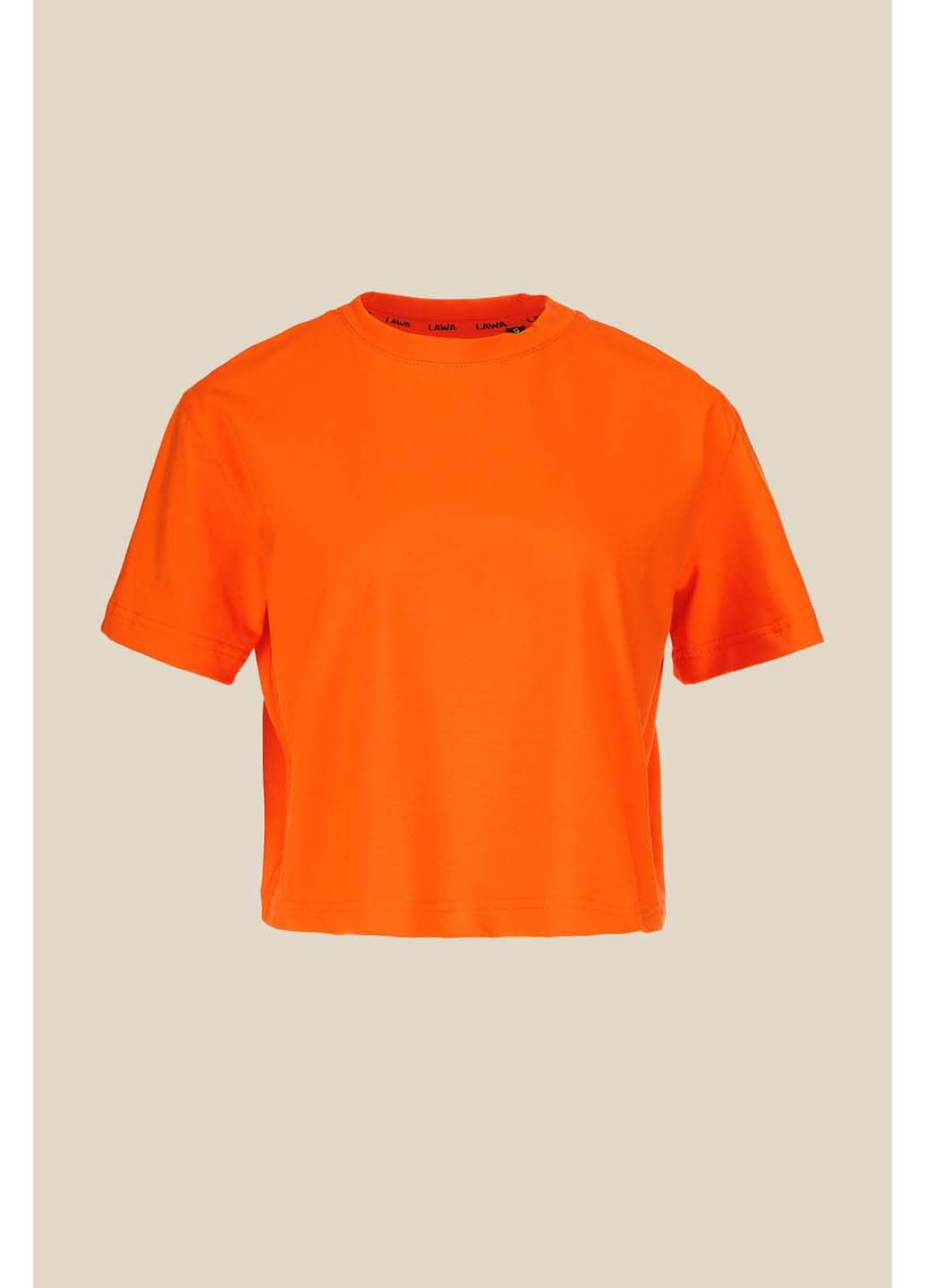 Оранжевая демисезон футболка LAWA