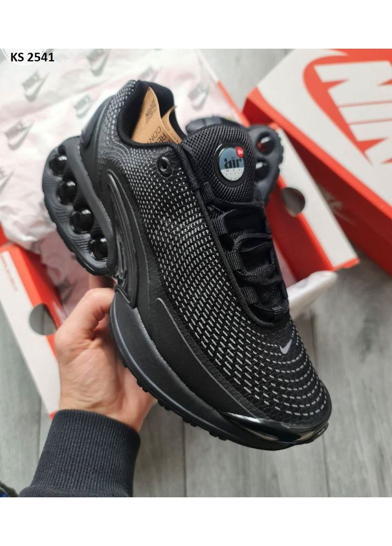 Черные демисезонные кроссовки мужские nike air max dn black найк аир макс дн No Brand