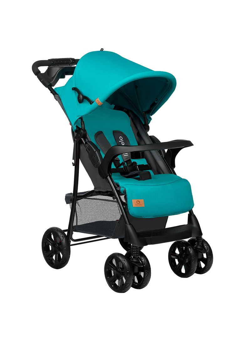 Прогулянковий візок Emma Plus Vivid Turquoise, бірюзовий Lionelo LO-EMMA PLUS VIVID TURQUOISE (335030420)