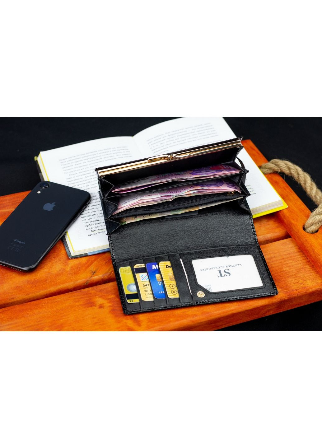 Кожаный кошелек st leather (288136431)
