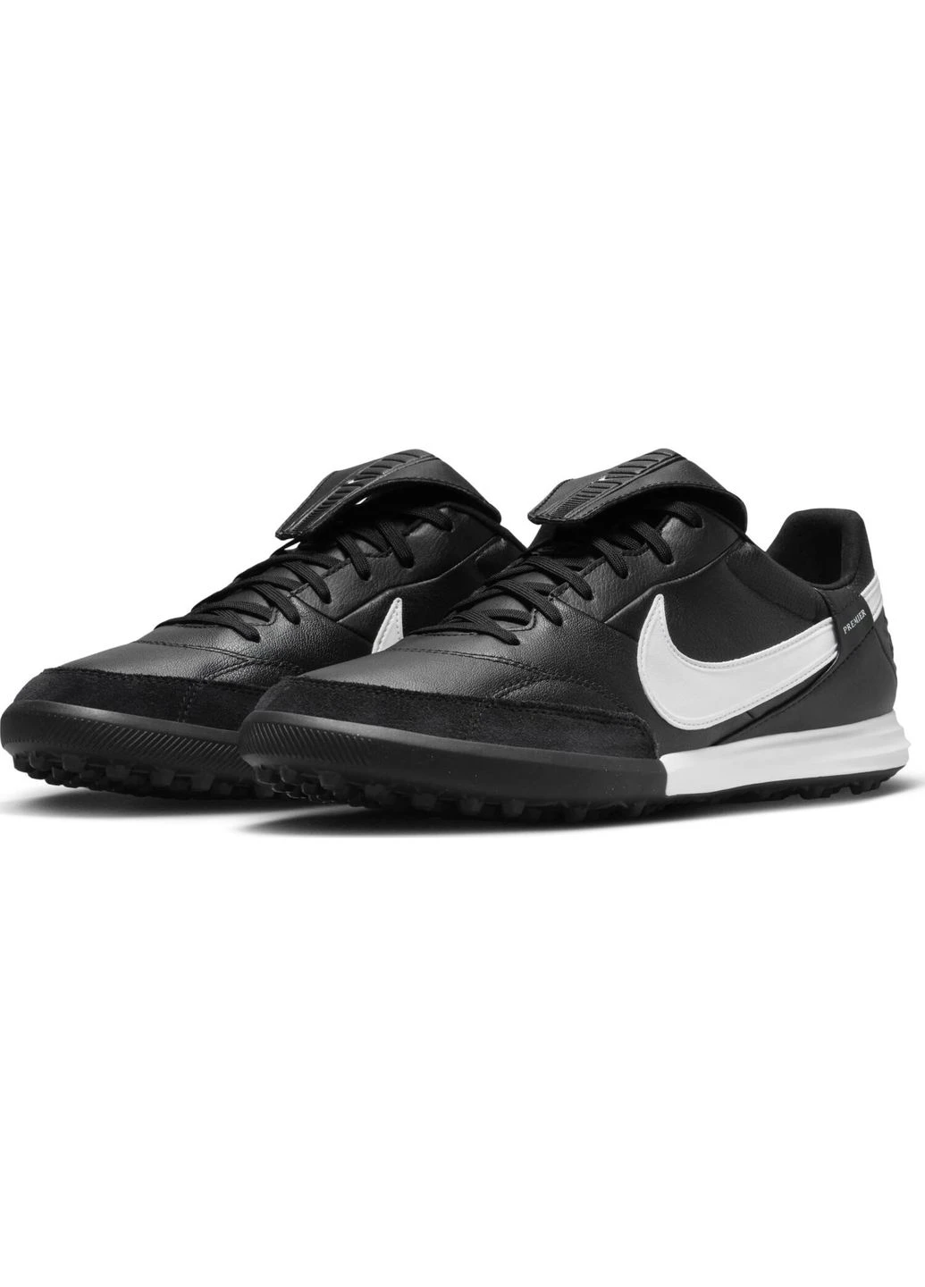 Сороконіжки (шиповки) TF чорно-білі HM0283-001 Nike PREMIER III (396998580)