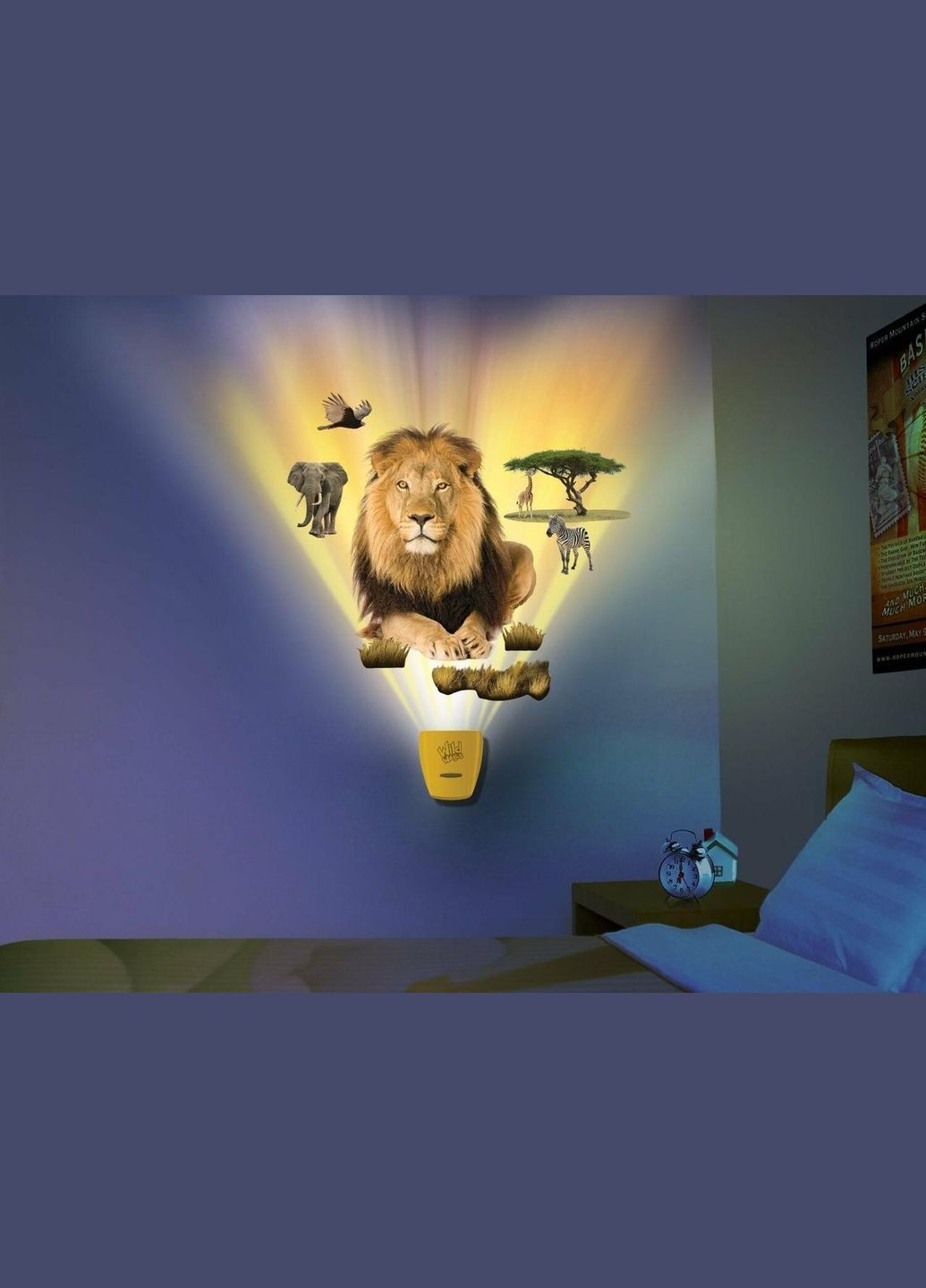 Король Лев The Lion King Дісней дитячий світильник з декораціями на стіну до дитячої кімнати Shantou (280258454)
