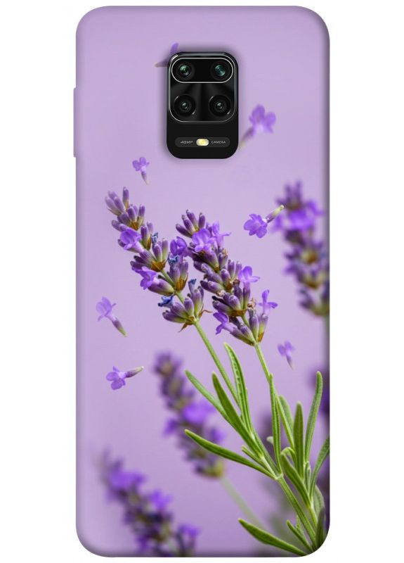 Чехол с принтом для Xiaomi Redmi Note 9s, 9 Pro Max для Сяоми редми ноте 9С, 9о, 9 о макс Lavender purple No Brand (338600957)