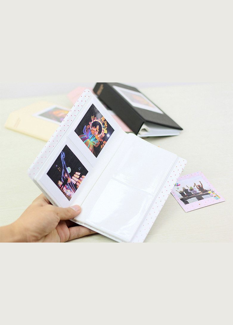 Фотоальбом рожевий для Instax Square SQ1, SQ6, SQ40, SQ20, SQ10, SP3, SQ Link на 64 фото Fujifilm (329191901)
