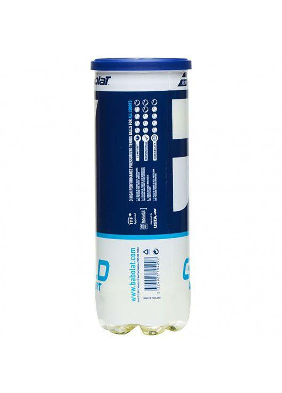 М'ячі для тенісу Gold all court x 3ball Babolat (367599515)