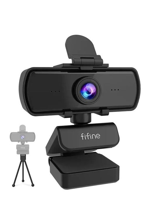 Вебкамера K420 для комп'ютера з мікрофоном і штативом триногою Fifine (300524014)